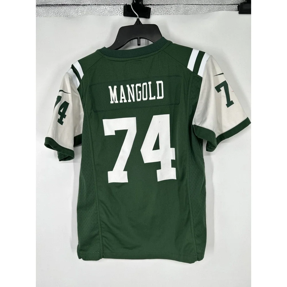 Nick Mangold New York‎ Jets Nike On Field Jersey Kids Youth Boys Large 14-16